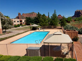 Pool Area Sedona Winds Near Sun City West AZ