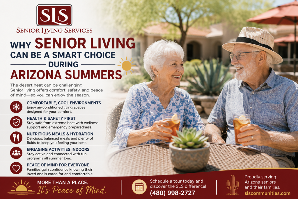 Why Senior Living Can Be A Smart Choice During Arizona Summers